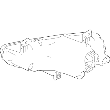 26155-8996C Genuine Nissan #261558996C Fog Lamp Assy-LH