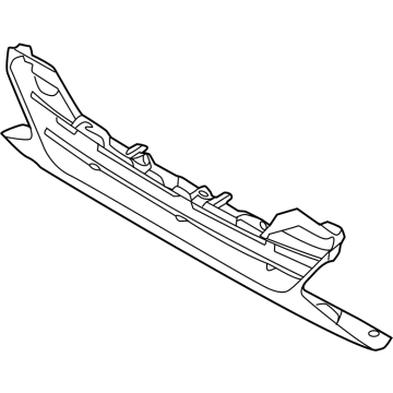 Nissan 62254-6LB0A Grille-Front Bumper