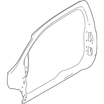 Nissan 76023-9FV1A Body-Side Outer, LH