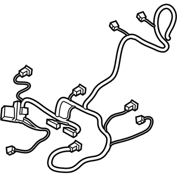 Nissan 87069-9HE0B Harness-Front Seat,LH