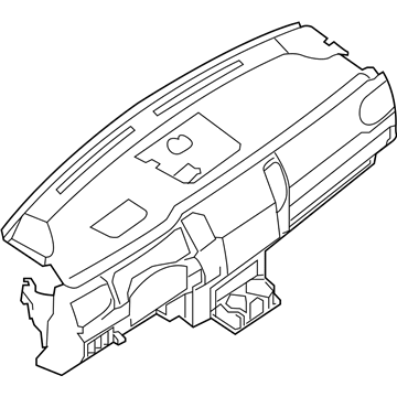Nissan 68200-9FV4A Panel & Pad Assy-Instrument