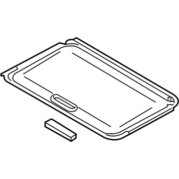 Nissan 91250-6MR1A Shade Assy-Sunroof