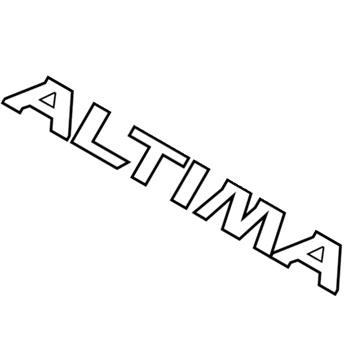 2022 Nissan Altima Emblem - 84895-9HF0C