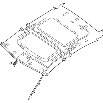 Nissan 73910-9DJ7B Cloth Assy-Headlining