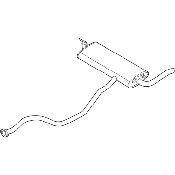 2021 Nissan Sentra Exhaust Pipe - 20100-6LB2A