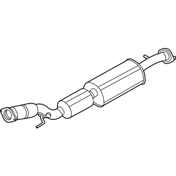 Nissan 200A0-9AU2A Tube-Exhaust,Front W/Catalyst Converter