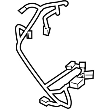 Nissan 87019-6JL2A Harness-Front Seat