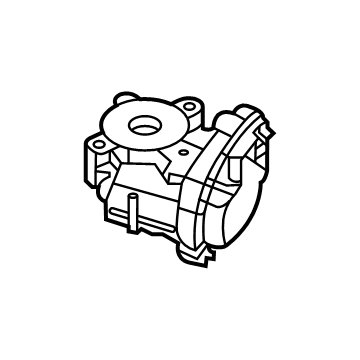 Nissan EGR Valve - 14710-6CA1C