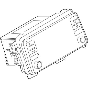 Nissan 28021-5RW3A Radio Unit