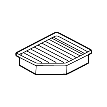 Nissan 16546-6RA0A Air Cleaner Element