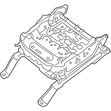 Nissan 87351-3JC9A FRAME-FRT ST LH