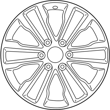 Nissan D0C00-6JL3B Wheel-Aluminum