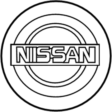 2022 Nissan Armada Wheel Cover - 40342-6JL0A