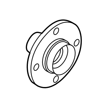 Nissan 40202-6LA0A Hub Assembly-Road Wheel,Front