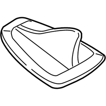 Nissan 28228-9FV2A Cover-Antenna Base