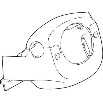 Nissan Steering Column Cover - 48470-6LB0A
