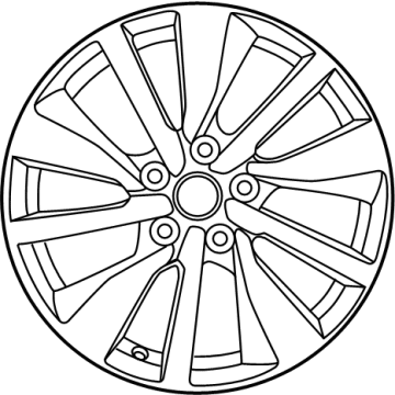 2022 Nissan Sentra Spare Wheel - 40300-6LB9A