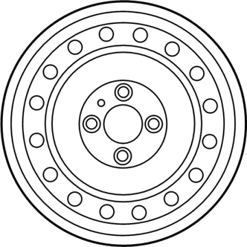 2020 Nissan Sentra Spare Wheel - 40300-6LB0B