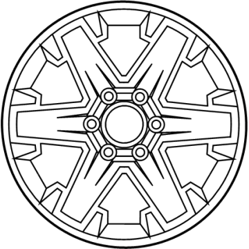 2022 Nissan Frontier Spare Wheel - 40300-9BU2A