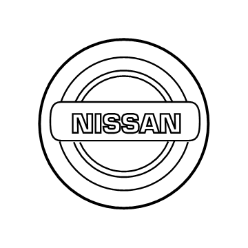 2022 Nissan Frontier Wheel Cover - 40342-6TA1A