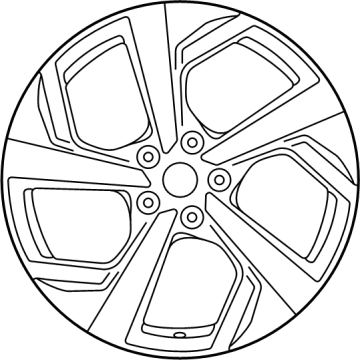 Nissan D0C0M-HV05A Wheel-Aluminum