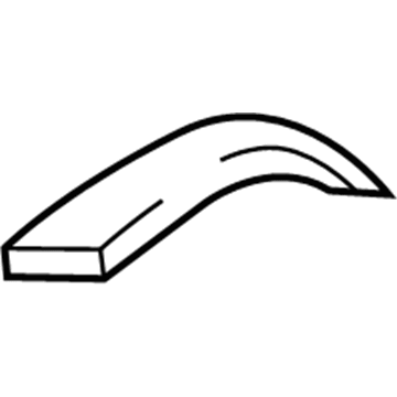 Nissan 73853-9FV0A Moulding-Roof Drip,LH