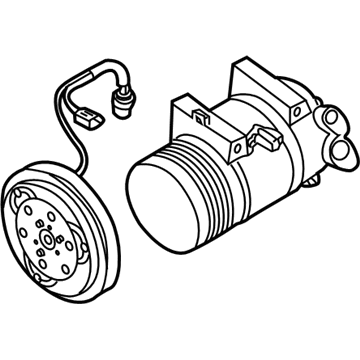 2020 Nissan Frontier A/C Compressor - 92600-9BT0B