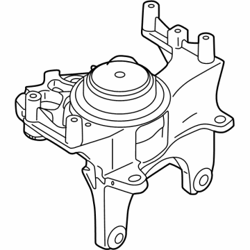 Nissan 11220-6RA0A Insulator-Engine Mounting,LH