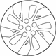 Nissan 40315-6CA1B Cap Road Wheel