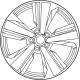 Nissan 40300-6RH3B Wheel Assy-Disc