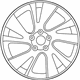 Nissan 40300-9UF1K Wheel-Aluminum