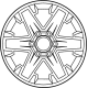 Nissan 40300-9BU2A Wheel-Aluminum