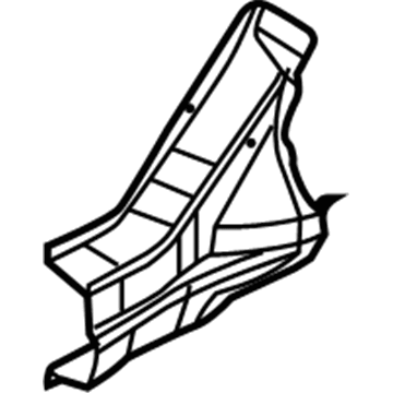 76719-AM800 Nissan Extension-Rear Illustration 1 of 1