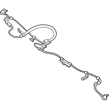 47900-VK90A Nissan Anti Skid Sensor Assembly Rear Illustration 1 of 1