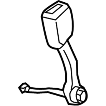 Nissan 86842-JJ50A Seat Belt Kit-Front Seat Buckle, Rh