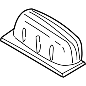 93552-9Z030 Nissan Panel Assembly-Wheel House, RH Illustration 1 of 1