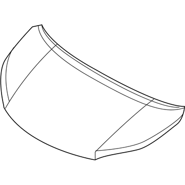 2021 Nissan NV Hood - F5100-3LMMC