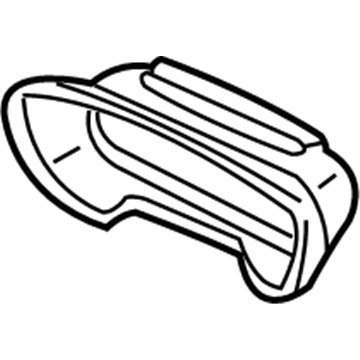 Nissan 68240-0W010 Lid Cluster BRN