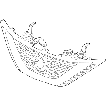 62310-3YU0D Nissan Grill Radiator Illustration 1 of 1