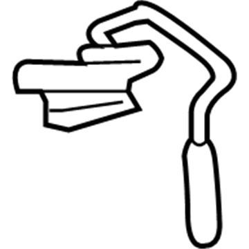 22790-EZ41ARE Nissan Sensor Assembly-DPF Pressure Illustration 1 of 1