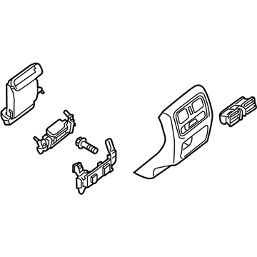 96930-3KA8A Nissan FINISHER - Console Box Illustration 1 of 1