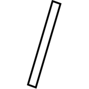 Nissan 82814-1JA1D Tape-Slide Door Sash,RH