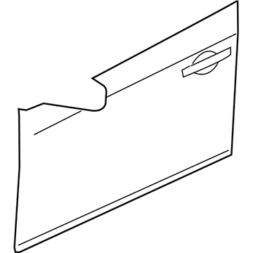 Nissan H0152-ZT5MA Panel - Front Door, Outer RH