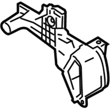 Nissan 27125-1FC0A Duct Assembly-Foot