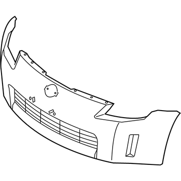 FBM22-CF40H Nissan Bumper Set Front Illustration 1 of 1