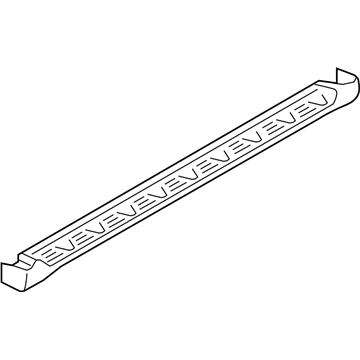 Nissan 96101-6GW8B Step Assy-Side,LH