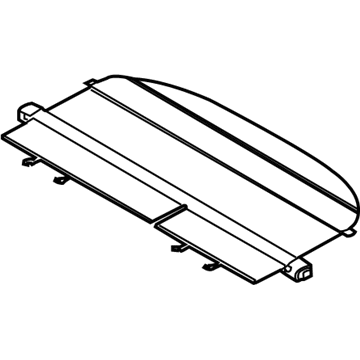 84982-CQ101 Nissan Tonneau Cover Assembly Illustration 1 of 1