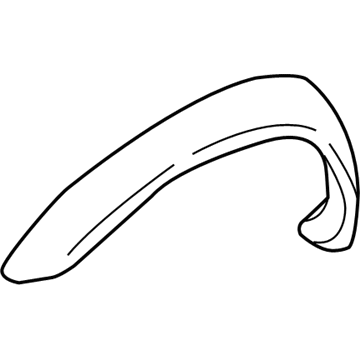 Nissan 63812-3S510 Fender-Over, Front RH