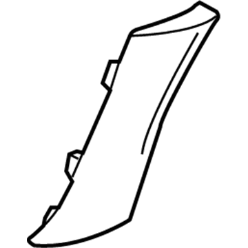 Nissan 63816-3S510 Over Fender Assembly-Front Bumper Side, RH