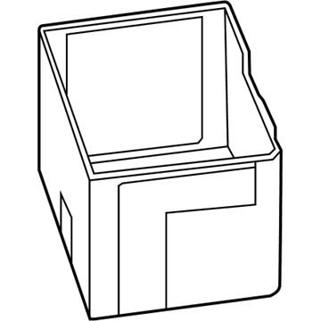 24431-3WY0A Nissan Battery Cover Illustration 1 of 1